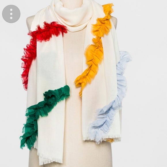Who What Wear Accessories - NWT  WHO WHAT WEAR  FRILLS SCARF